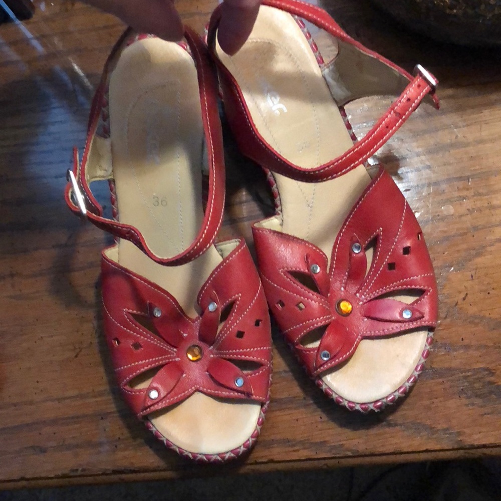 Rieker sandals from comfort shoes